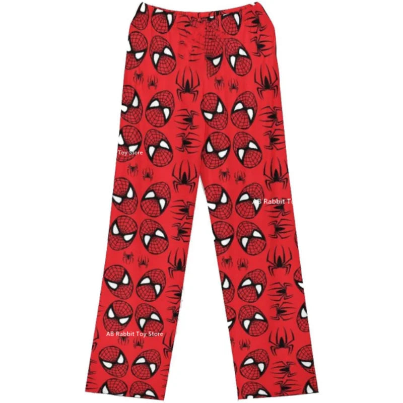 Hello Kitty Women'S Pajama Pants Spring/Summer Thin Home Pants Printed Casual Loose Couple Pants Kid Cartoon Sleep Pants